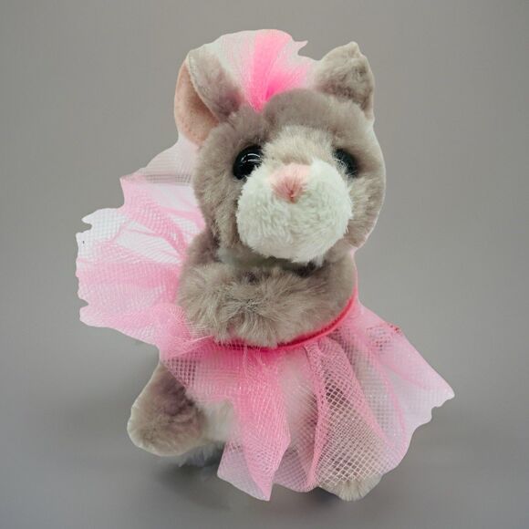 Douglas Other - Douglas Cuddle Toys Tippy Toe Ballerina Mouse # 647 Grey Stuffed Animal Toy 5”